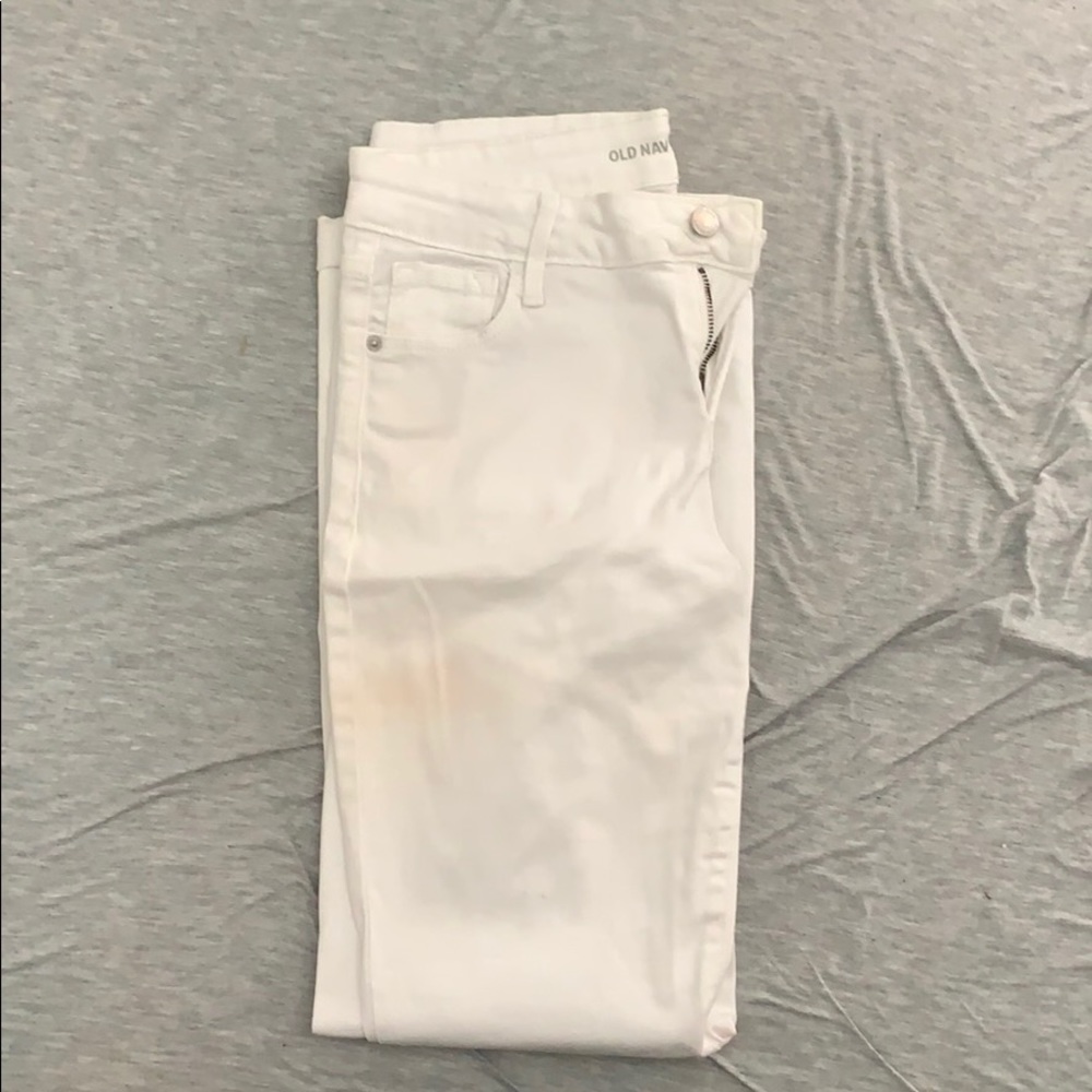 White jeans